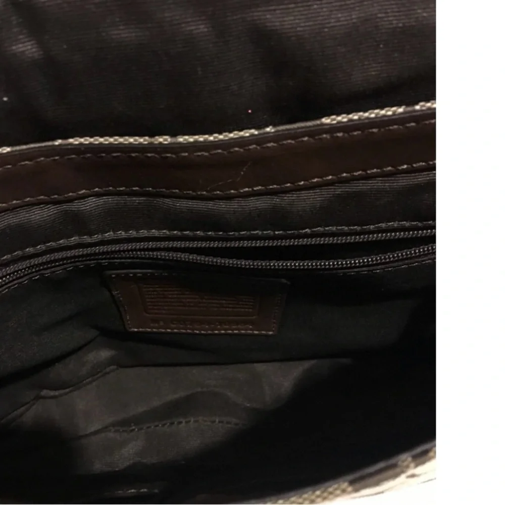 Coach vintage black  patent leather handbag